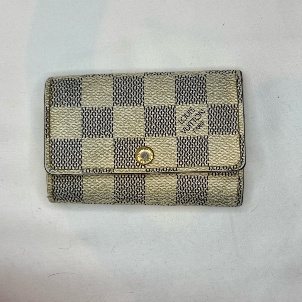 Louis Vuitton Damier Azur 6 Key Holder